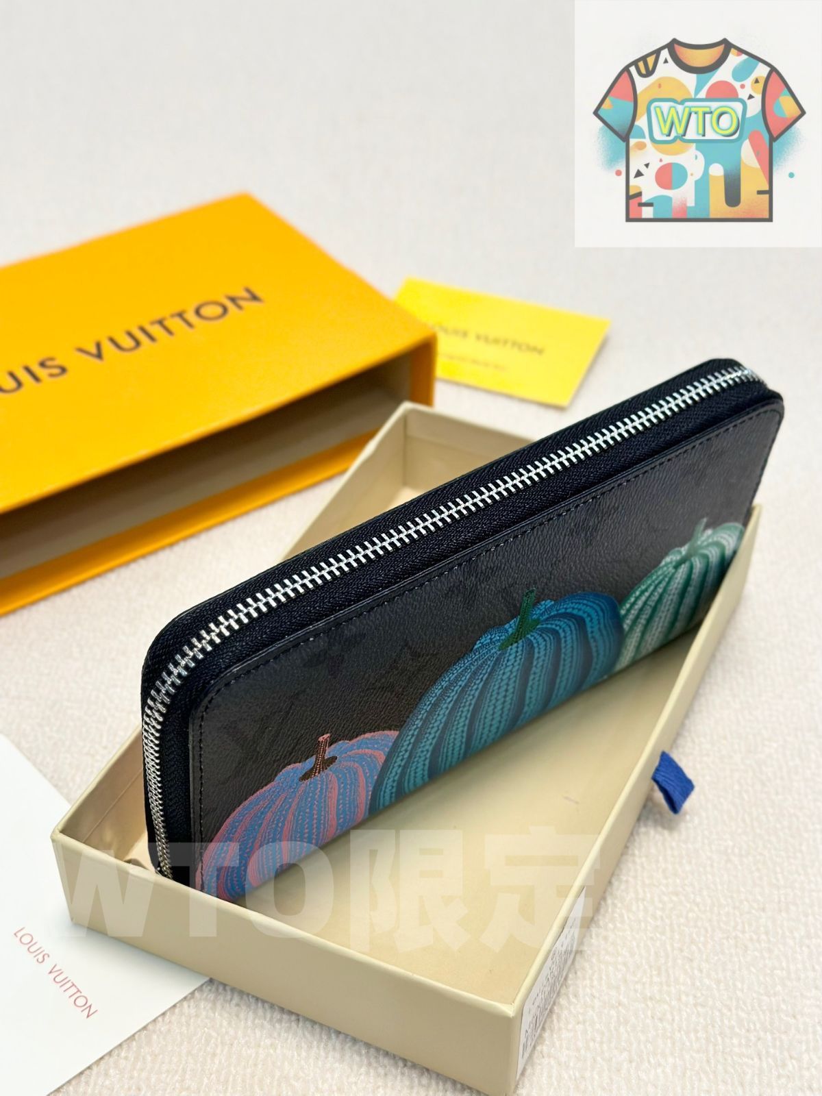 送料無料 ルイヴィトン レディース ウォレット プリント 19cm × 10cm -WTO輸入1