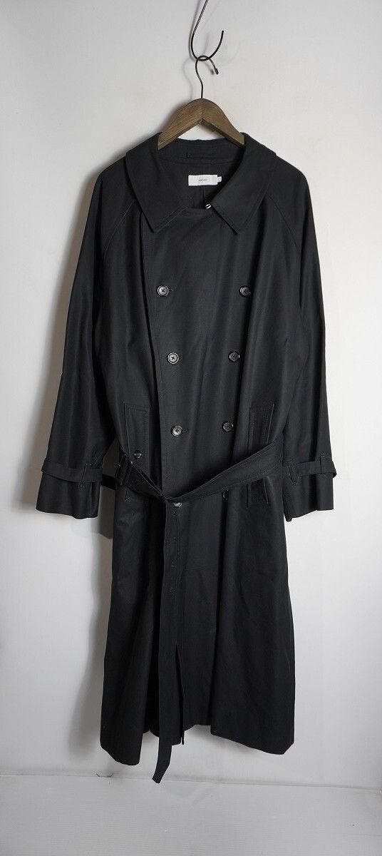 20SS Graphpaper グラフペーパー Double Cloth Peach Trench Coat