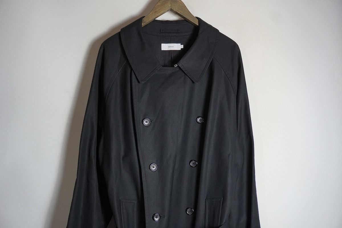 20SS Graphpaper グラフペーパー Double Cloth Peach Trench Coat