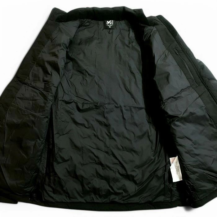 全品本物!100％品質保障！ MILLET ミレー 軽量 圧着加工 DOZEN GOOSE DOWN 80 20 ジップアップ ダウンジャケット ダウンブルゾン MUSWD42416 ブラック 100 L 080 50220k03 【最大80％OFF】