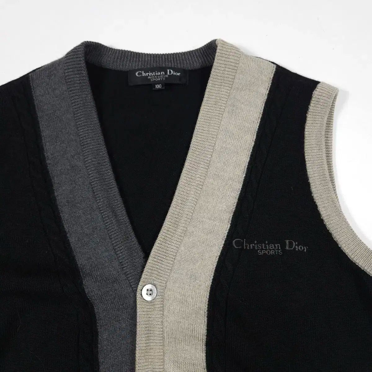 クリスチャンディオール ベスト カーディガン 100