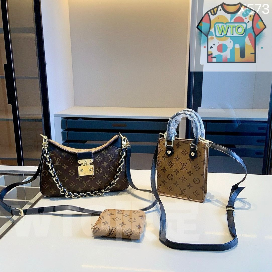 全新シリーズセット X573 - LV クロワッサンバッグ LV ミニ楽譜バッグ LV 財布 特別割引 -WTO輸入-WZH05