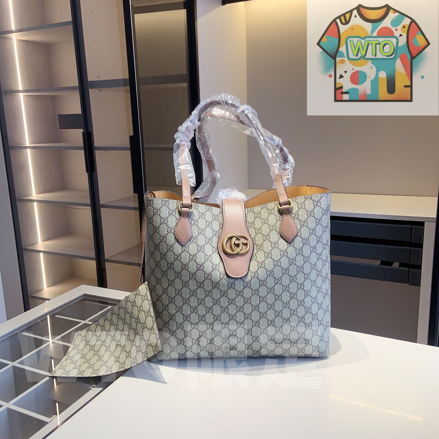 セットX 671 GUCCIトートバッグ G家コインバッグ G家財布 -WTO輸入-WBX 52