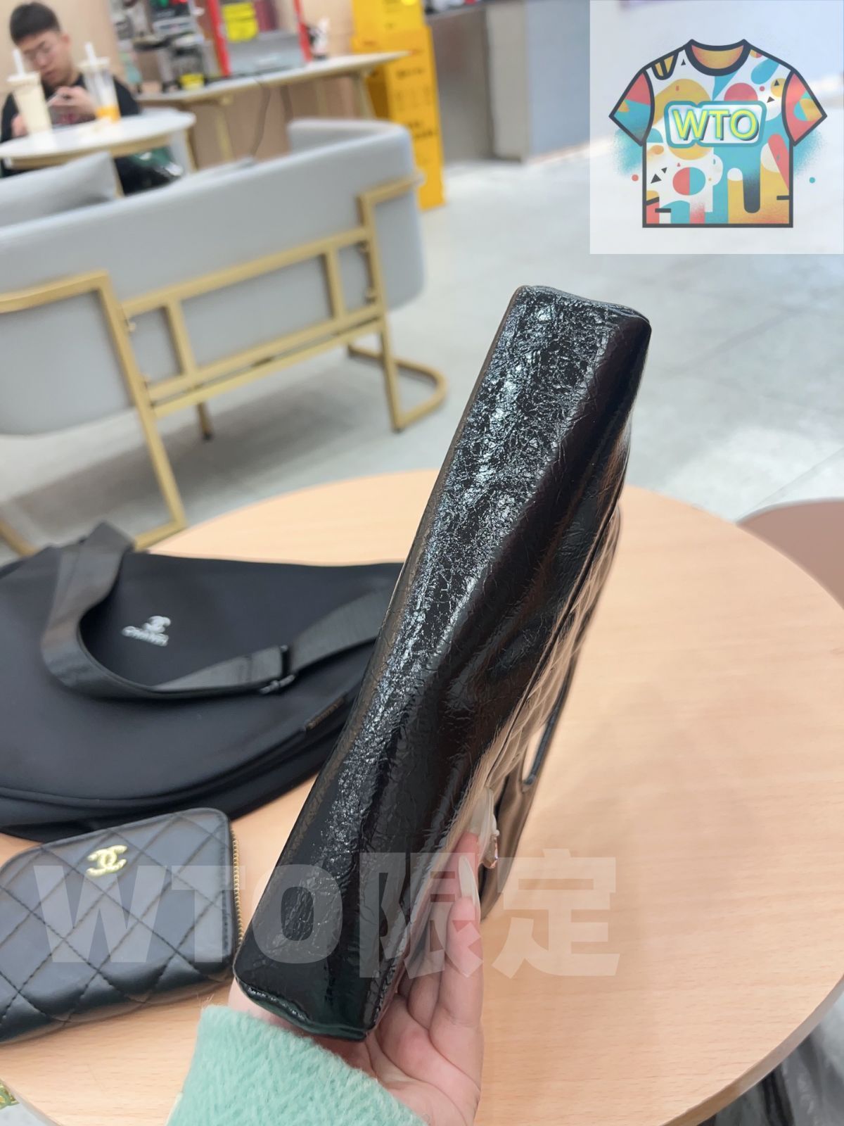  TOP 2025 高品質3点セット - Chanel カジュアルキャンバスバッグ 手提げチェーンバッグ 財布 特別割引 -WTO輸入-PSK 05 三つ折り財布 折り財布