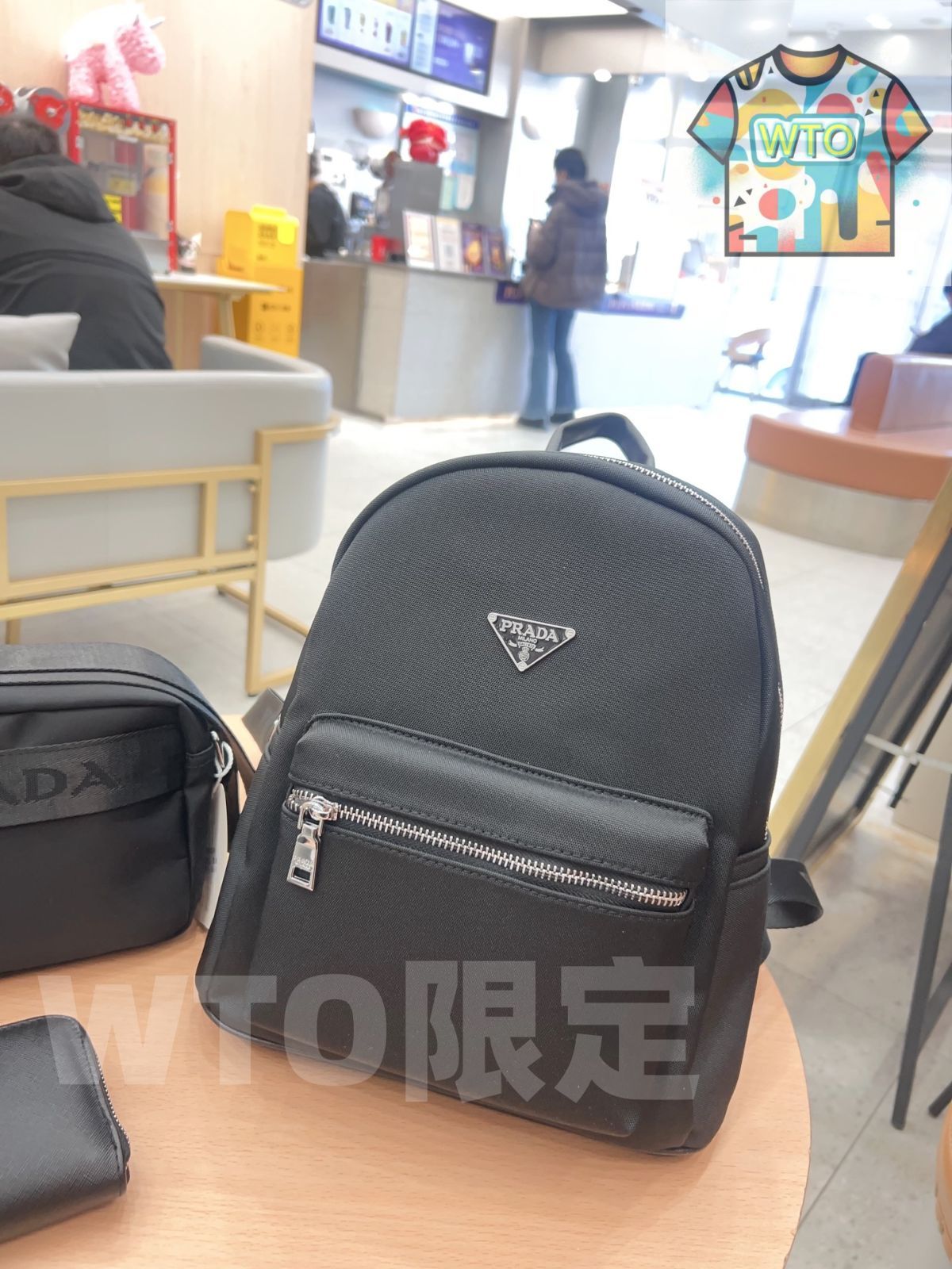 TOP New 2025 高品質3点セット - Prada バックパック Prada カメラバッグ 財布 特別割引 -WTO輸入-YZC40