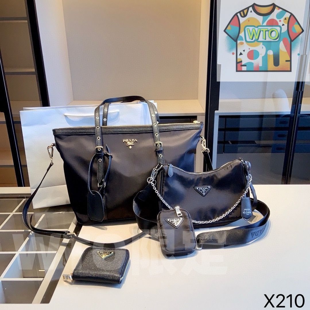 今日 Prada シリーズセットバッグ トートバッグ&ウォレット 超 なセット