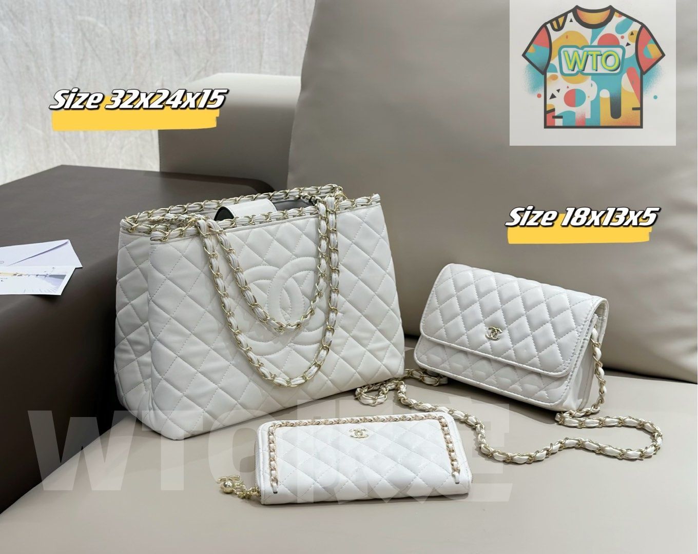 WTO通販 2025 ニューイヤーセットバッグ 大 中 小の3点セット 超 なセット -WTO輸入-WVP11