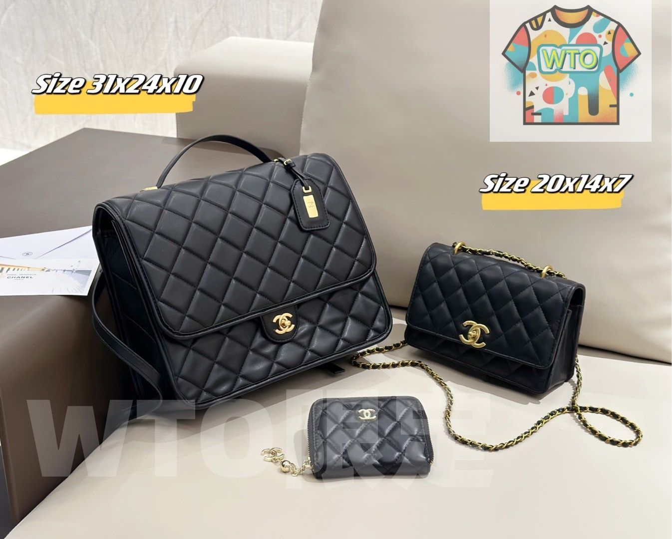 WTO通販 2025 ニューイヤーセットバッグ 大 中 小の3点セット 超 なセット -WTO輸入-FDZ 71