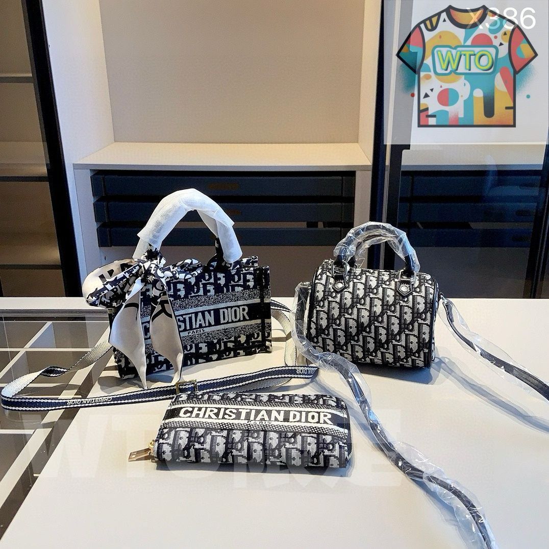 WTO通販 Dior シリーズセットバッグ トートバッグ&ウォレット 超 なセット -WTO輸入-AKY58