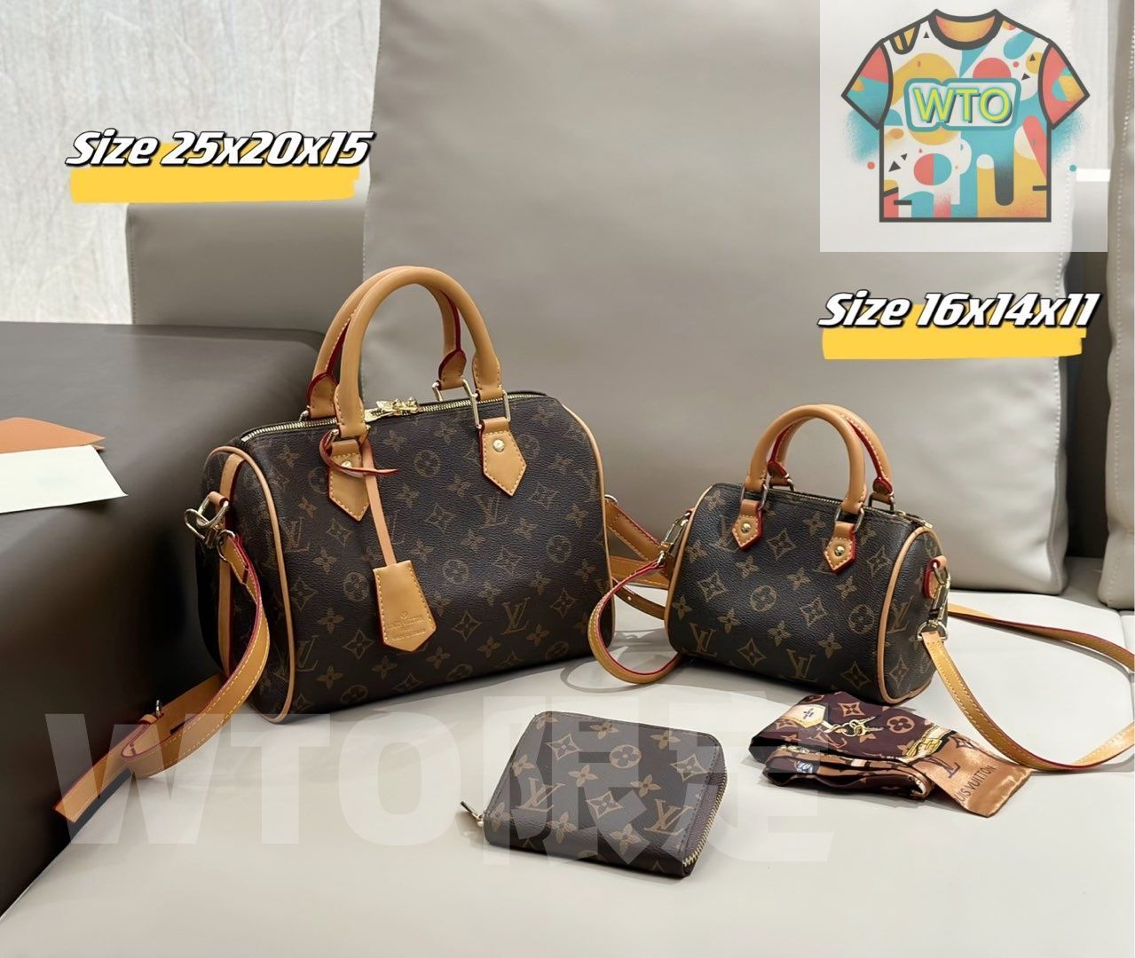 全品無料。 WTO通販 2025 ニューイヤーセットバッグ 大 中 小の3点セット 超 なセット -WTO輸入-XFV46