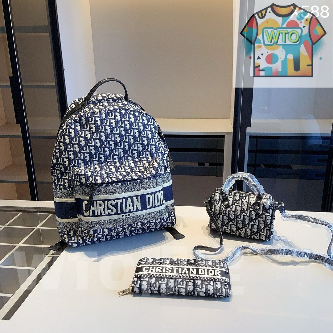 WTO通販 Dior シリーズセットバッグ トートバッグ＆ウォレット 超 なセット WTO輸入 ENN 01