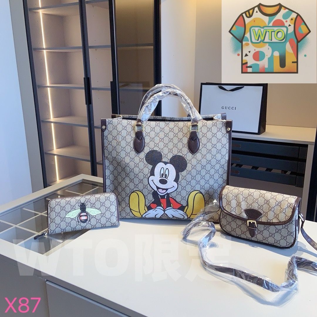 WTO通販 GUCCI シリーズセットバッグ トートバッグ&ウォレット 超 なセット -WTO輸入-KSU48