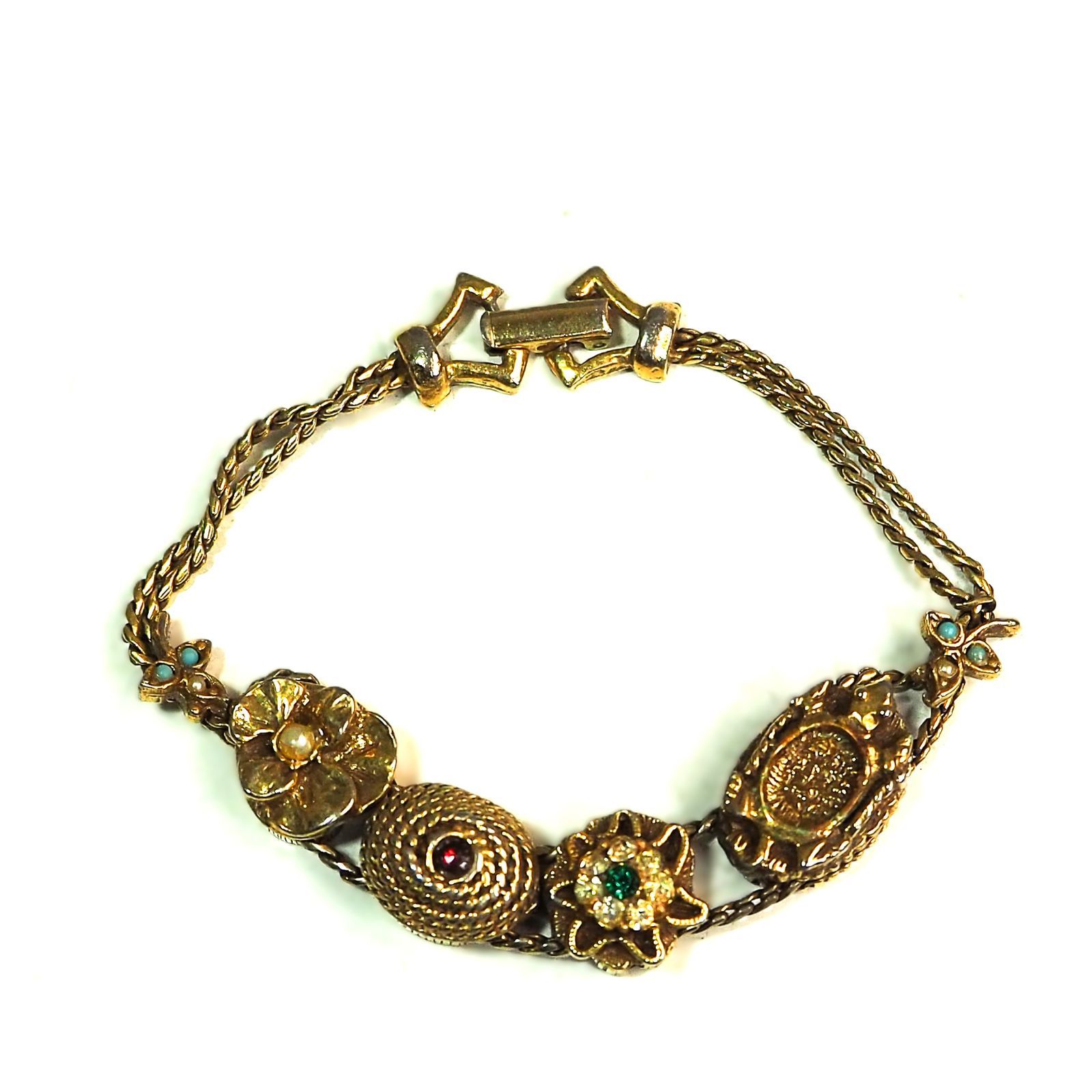 K9577 goldette ゴールデット ブレスレット ヴィンテージ ゴールド