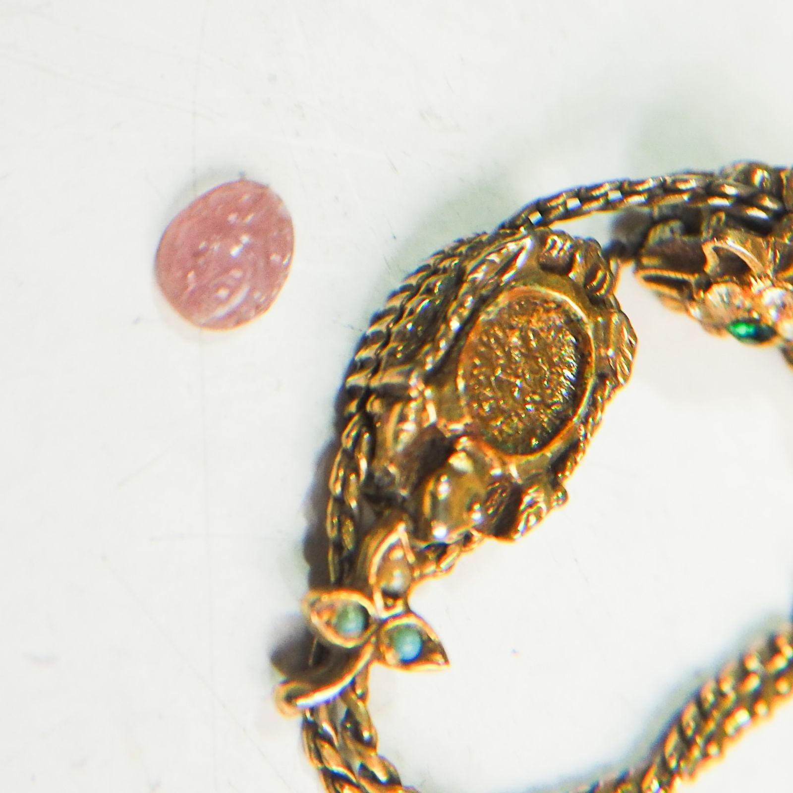 K9577 goldette ゴールデット ブレスレット ヴィンテージ ゴールド