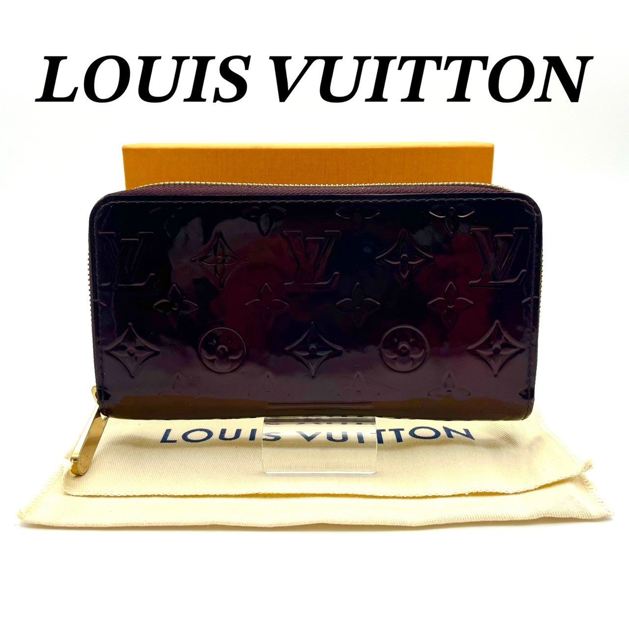 ルイヴィトン ヴェルニ ジッピーウォレット モノグラム 長財布 71112