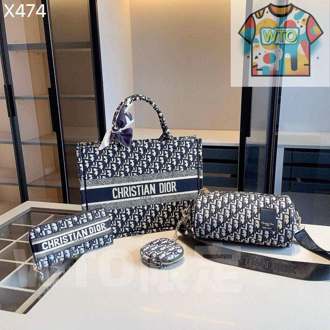 WTO通販 Dior シリーズセットバッグ トートバッグ&ウォレット 超 なセット -WTO輸入-AKY58