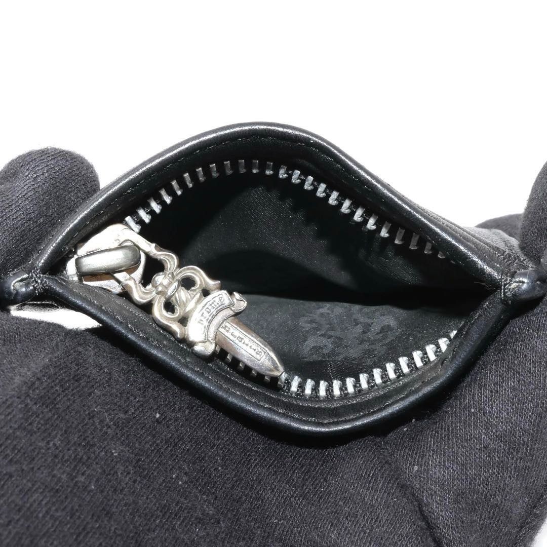 クロムハーツ ダガー ジッパー チェンジパース3×4 コインケース 082755