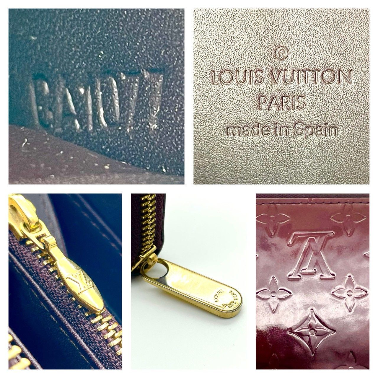 ルイヴィトン ヴェルニ ジッピーウォレット モノグラム 長財布 71112