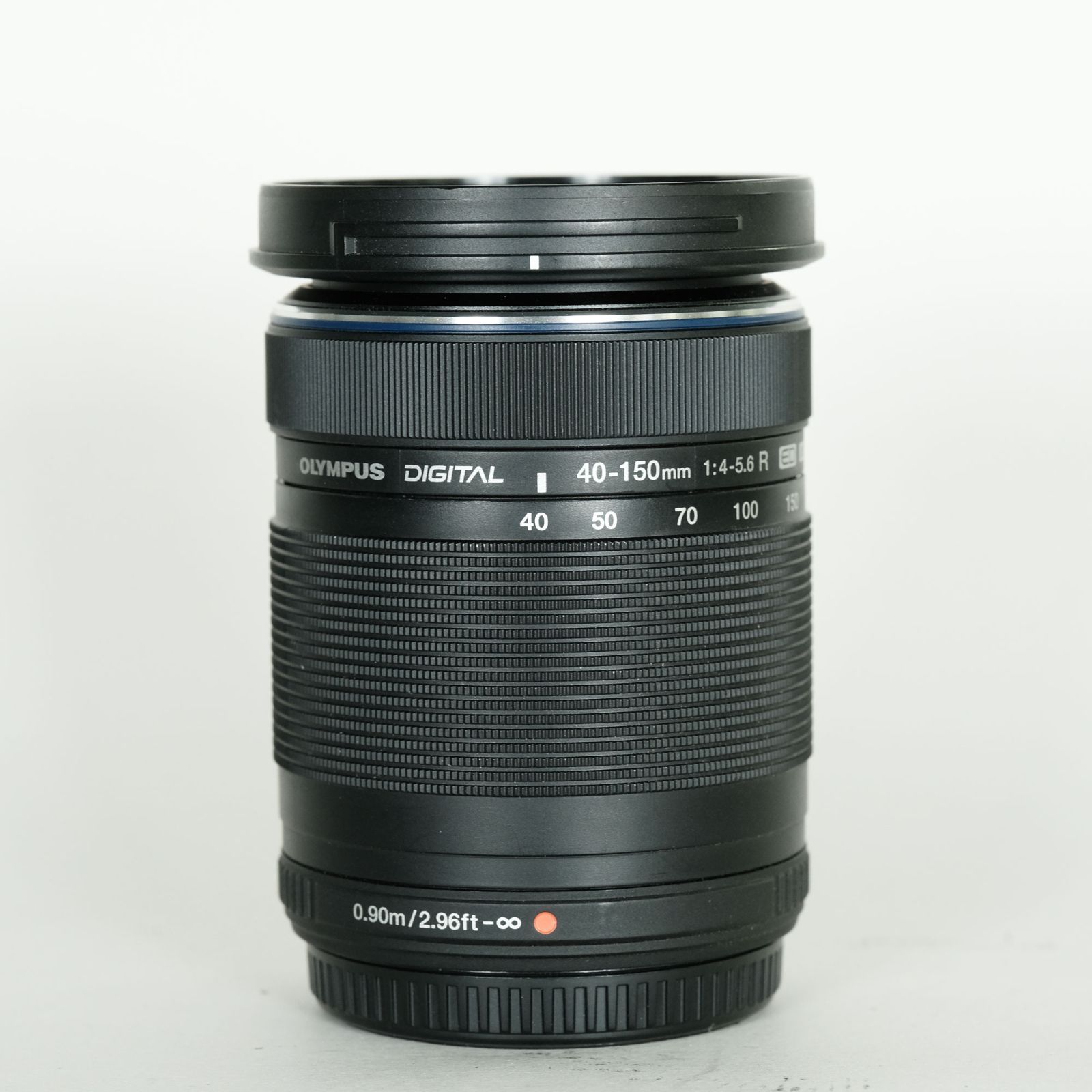 フィルター付 OLYMPUS M.ZUIKO DIGITAL ED 40-150mm F4.0-5.6 R ブラック マイクロフォーサーズマウント