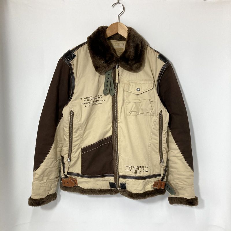 AVIREX フライトジャケット 6112044 サイズL AVIREX アヴィレックス フライトジャケット 6112044 ブルゾン