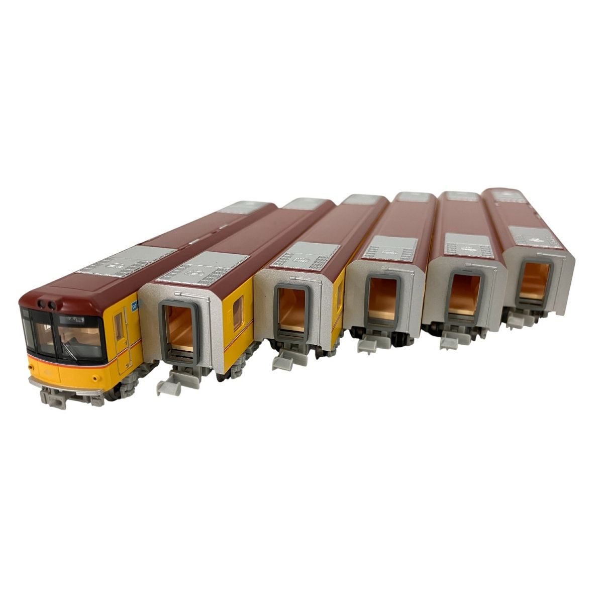 ポポンデッタ 6011 A 東京メトロ 銀座線 1000系 後期車 改良版 6両セット 鉄道模型