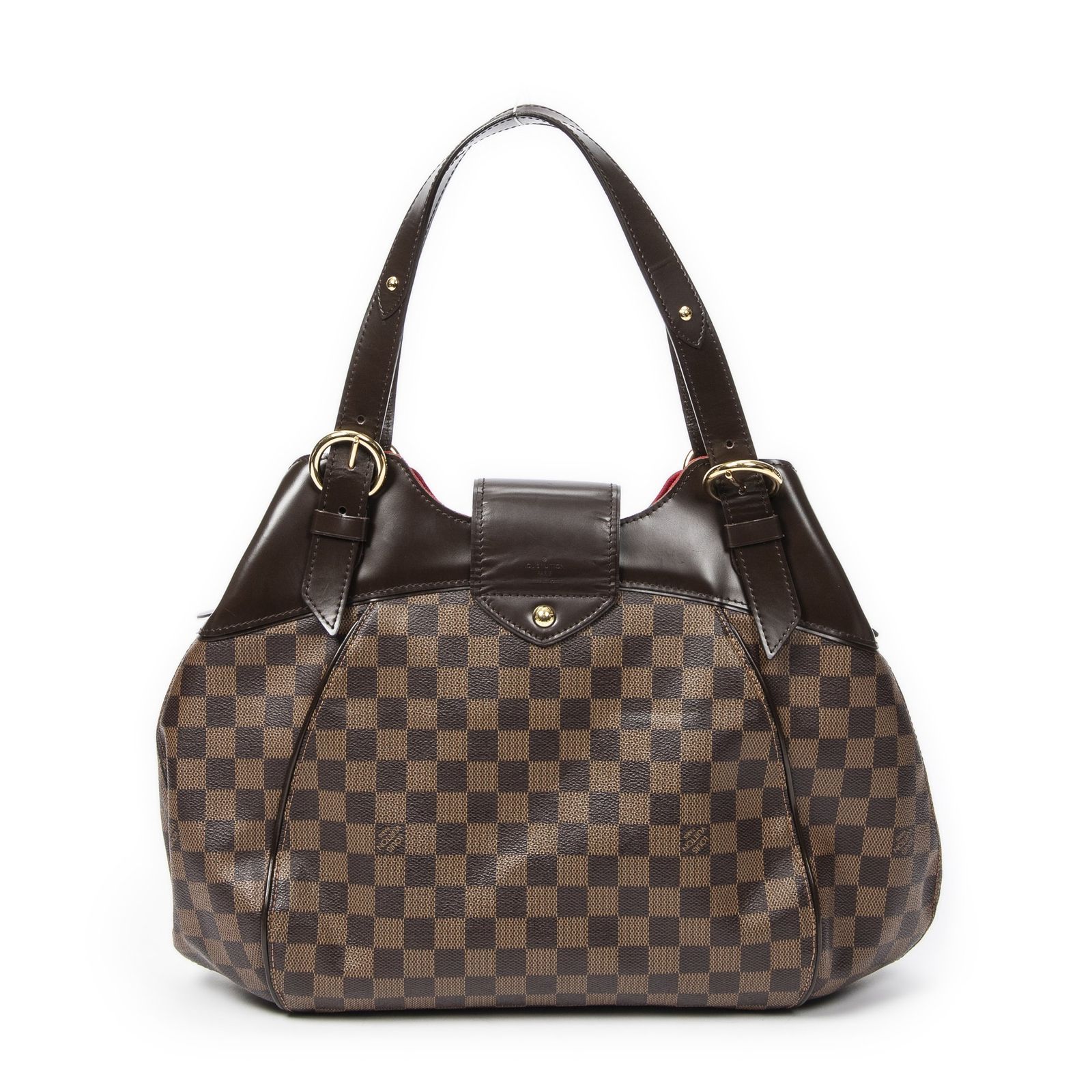  LOUIS VUITTON ルイヴィトンシスティーナ茶色ダミエ エベヌA メッセンジャーバッグ ショルダーバッグ