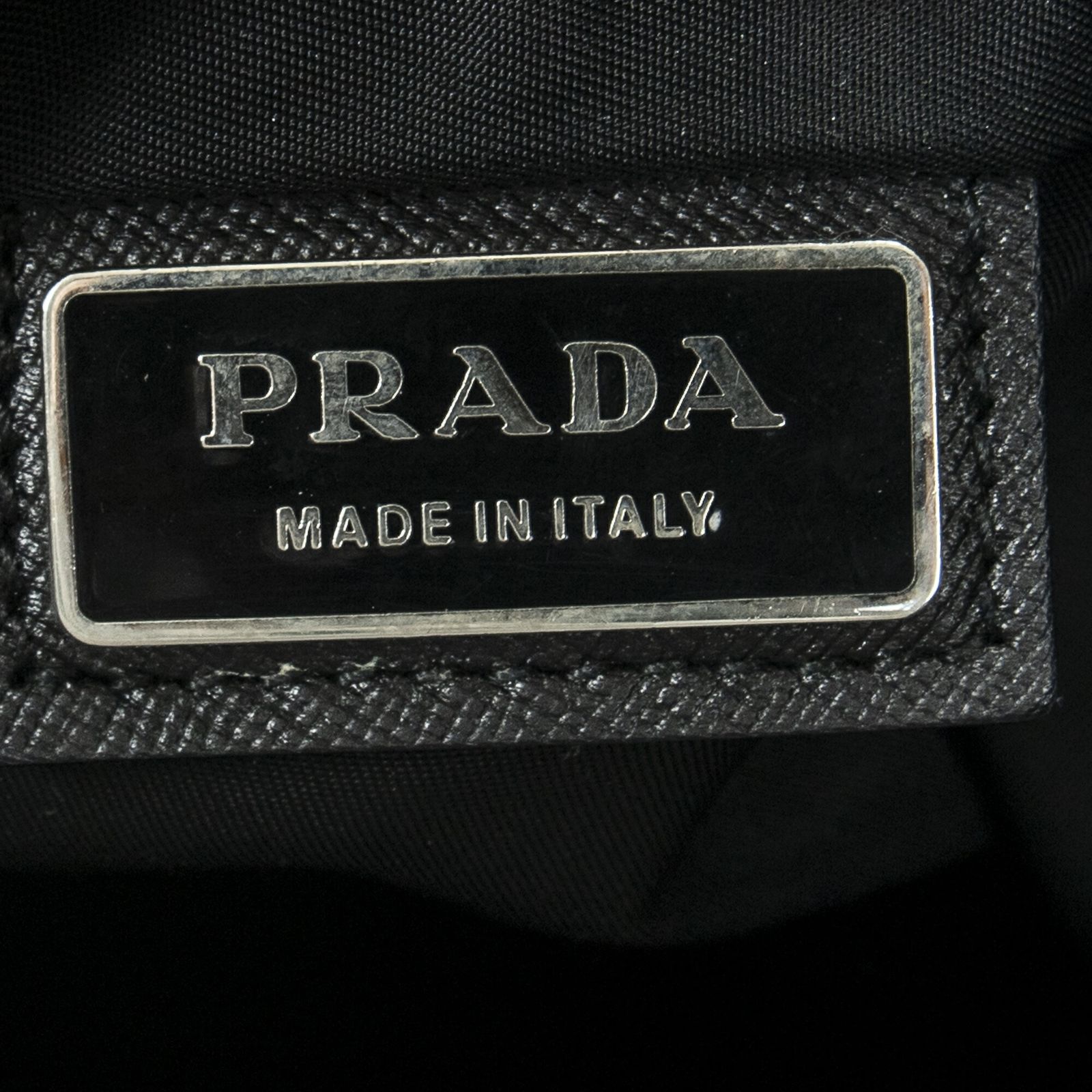 クロスボディ黒ナイロンキャンバスA