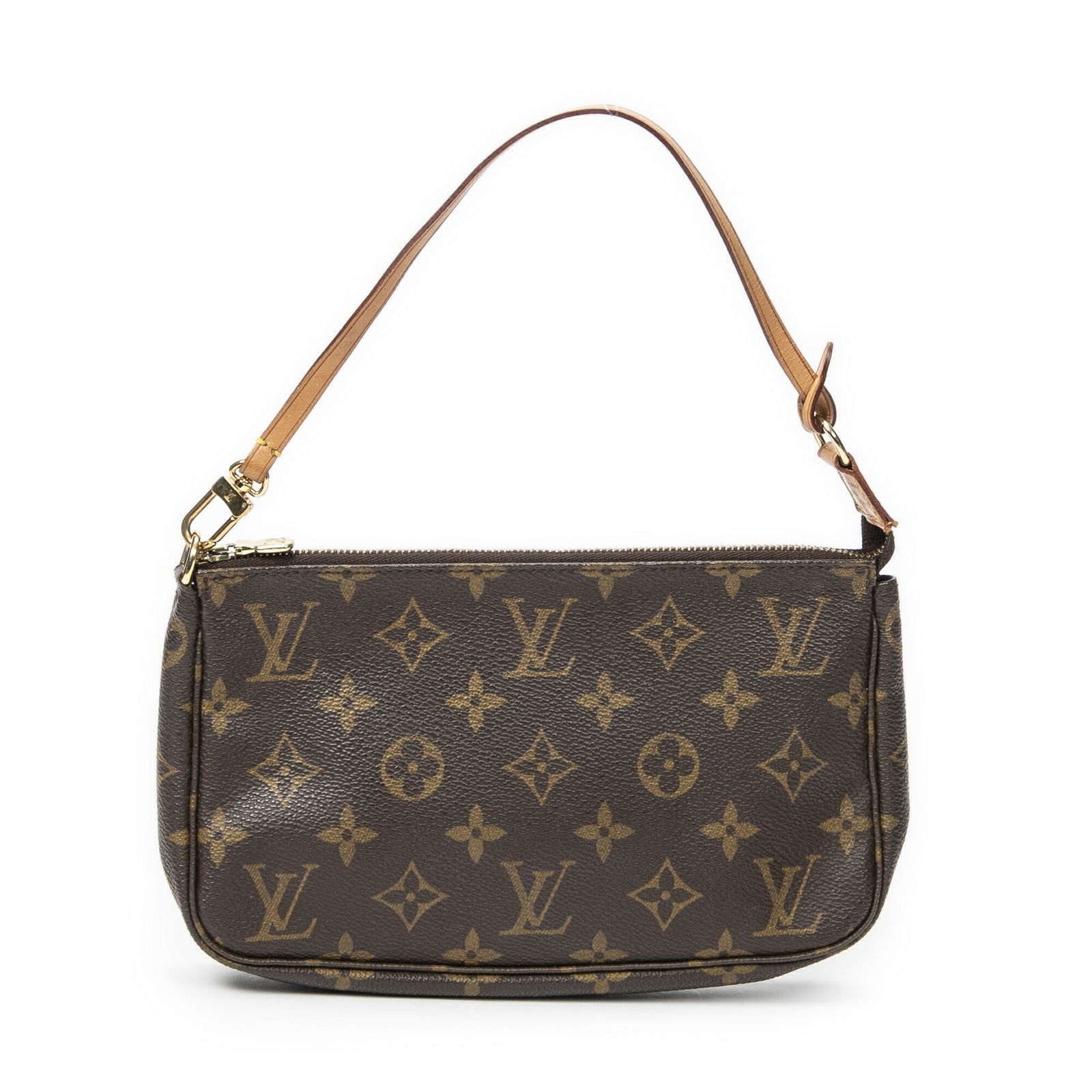 LOUIS VUITTON ルイヴィトンポシェット 茶色モノグラムキャンバスA