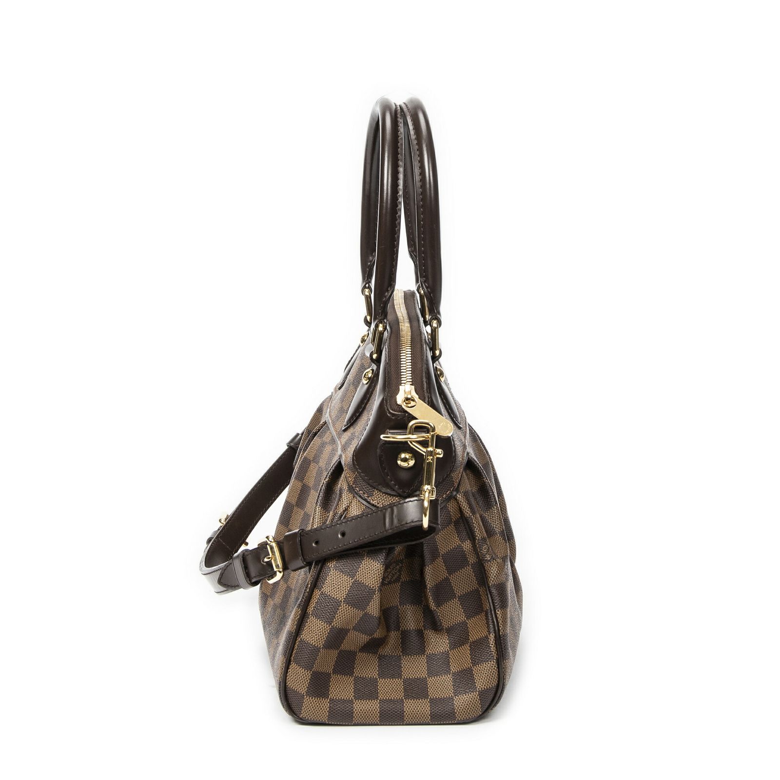 ルイヴィトントレビ茶色ダミエ