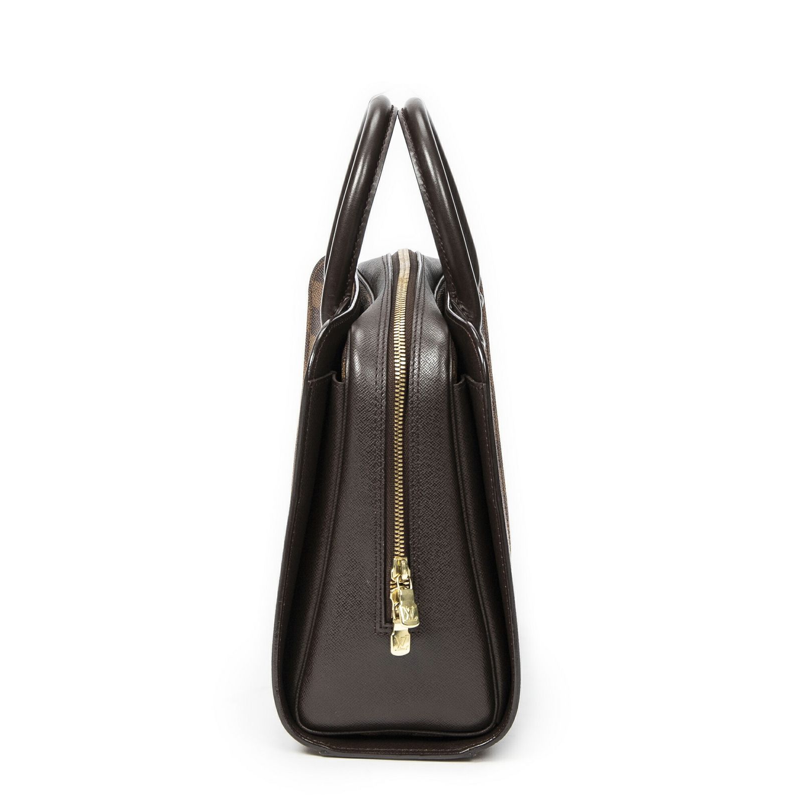 ルイヴィトントリアナ茶色ダミエ エベヌA