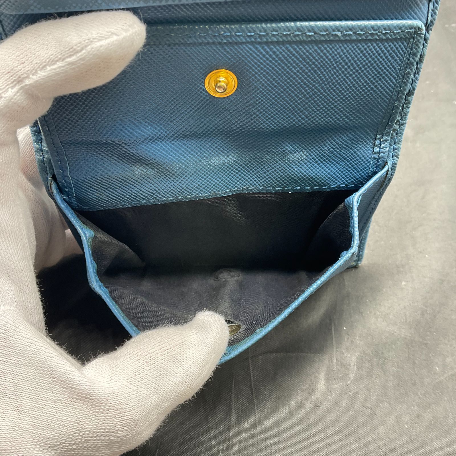  プラダ サフィアーノ コンパクト財布 長財布 小物