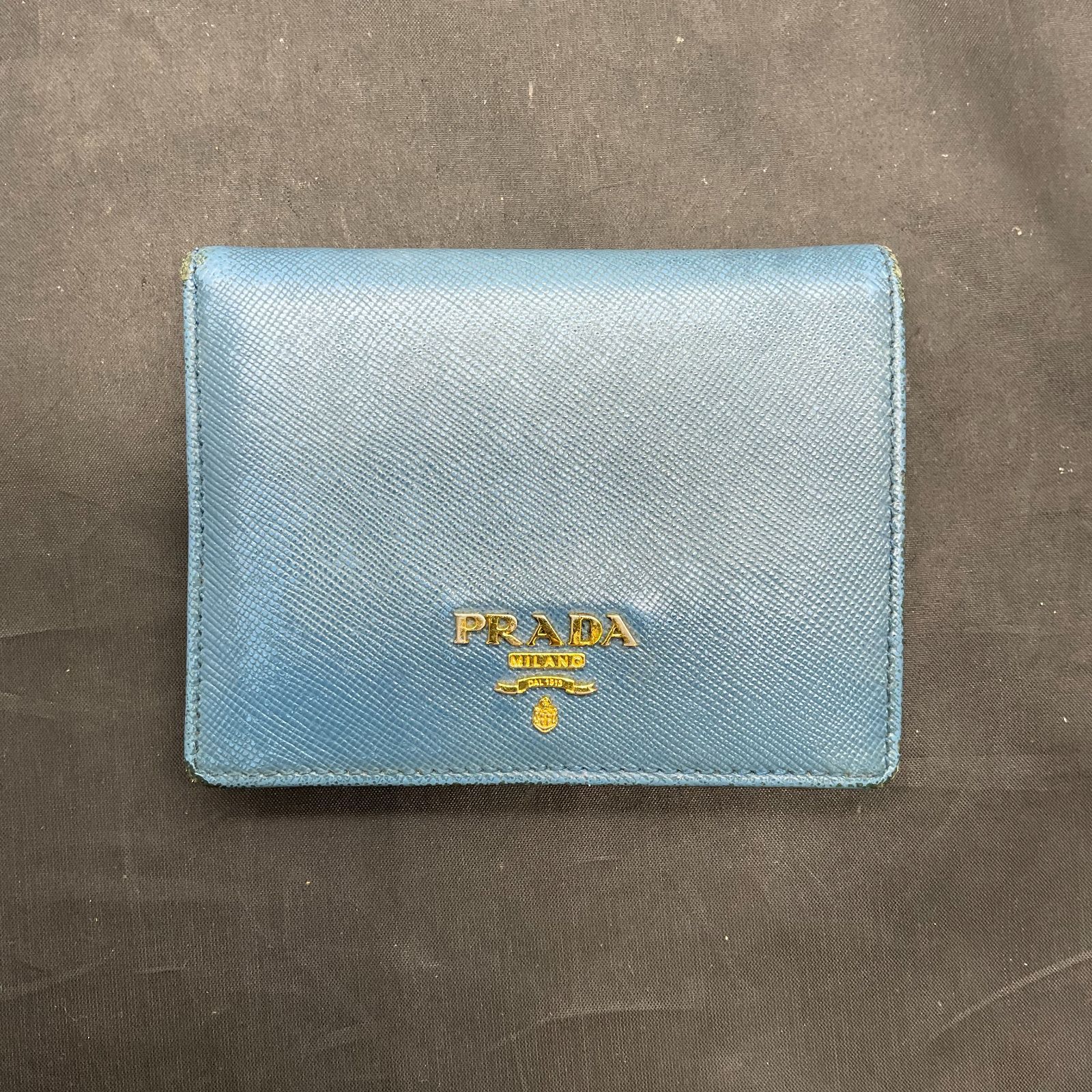 プラダ サフィアーノ コンパクト財布 B25100219