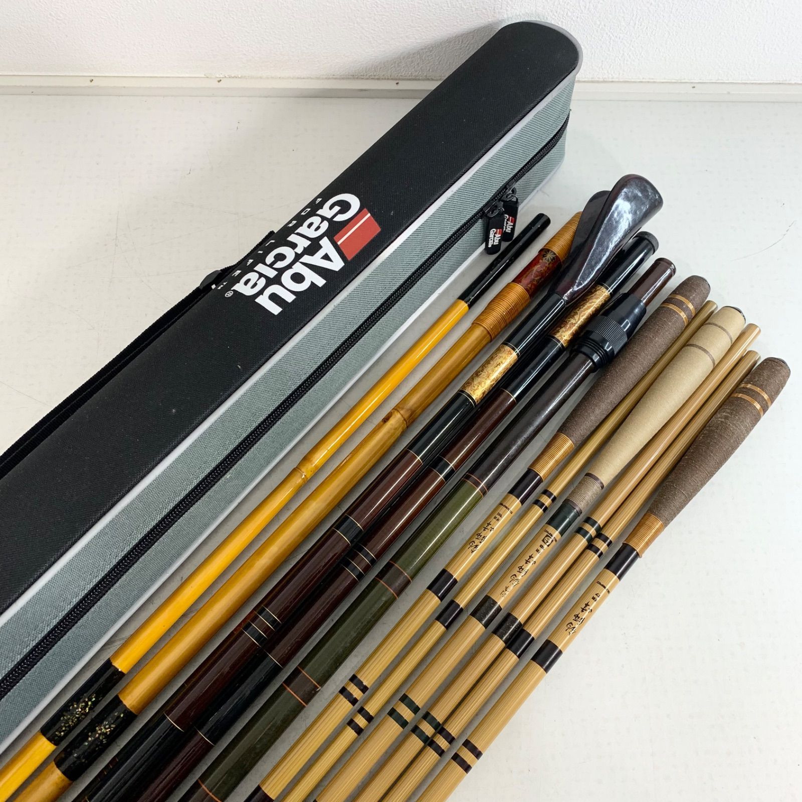 へら竿 別作 釣師峰 硬調 ヘラ竿 17尺 不知火 尼石 紀州へら竿 品 作者未詳 竹製 伝統 ジャンク扱い