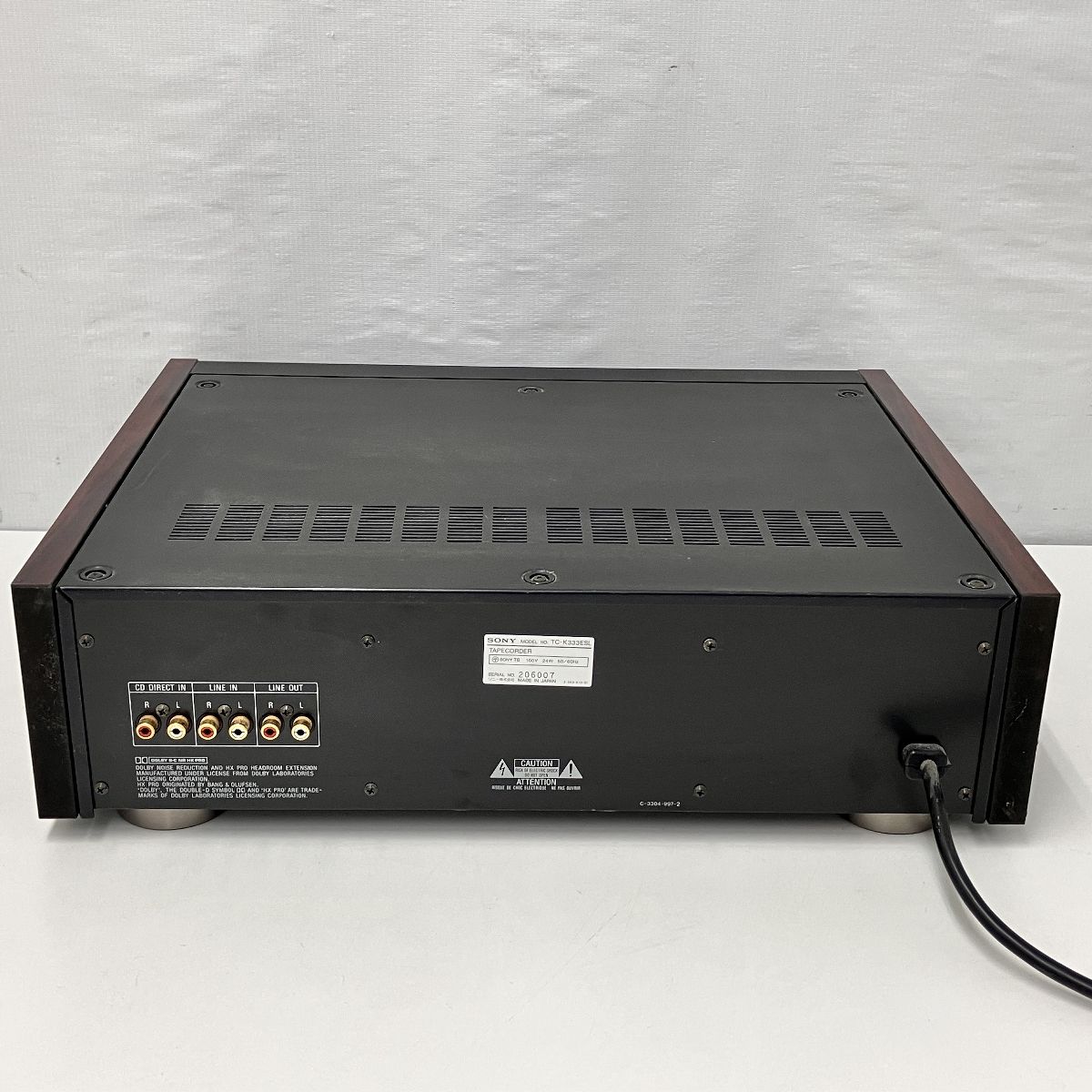 ステレオカセットデッキ