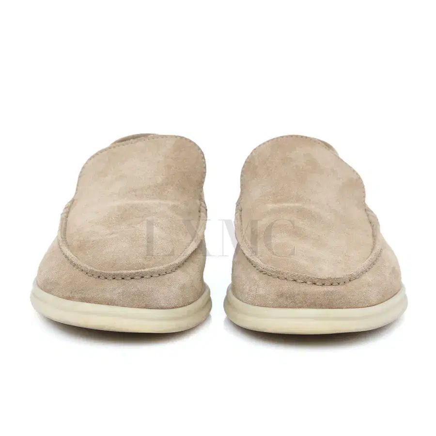 ロロ ピアーナ サマーウォーク ローファー スウェード ライト ウッドスモーク FAE 8124