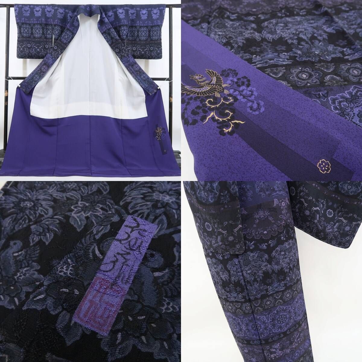 どこか不思議に薫る仁仙更紗 付下げ訪問着