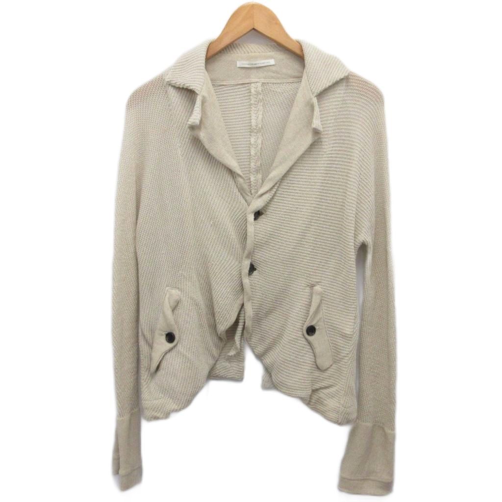 ワイズ Y s カーディガン ニット セーター YP-T27-673 ベージュ 2 約M