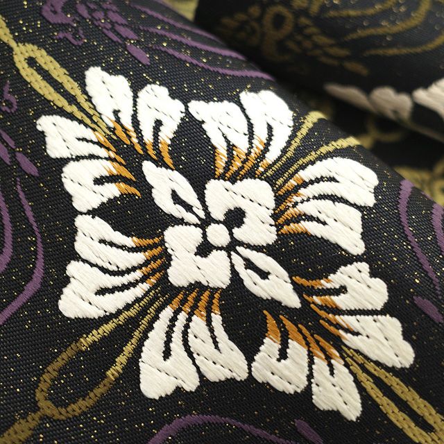 O0792 美品 逸品 上品 誉田屋源兵衛 和紙織 セミフォーマル 正絹 袋帯 O0792 美品 逸品 上品 誉田屋源兵衛 和紙織 セミフォーマル 正絹 袋帯