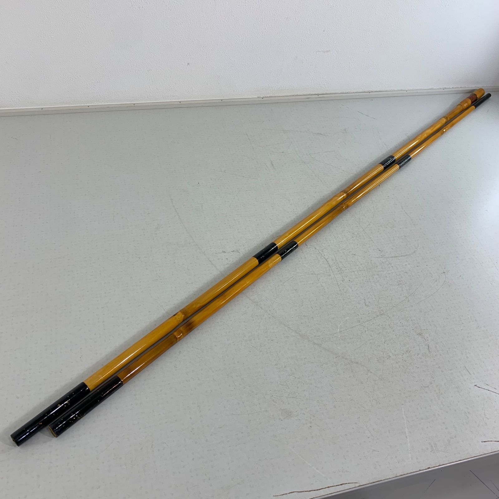 へら竿 別作 釣師峰 硬調 ヘラ竿 17尺 不知火 尼石 紀州へら竿 品 作者未詳 竹製 伝統 ジャンク扱い
