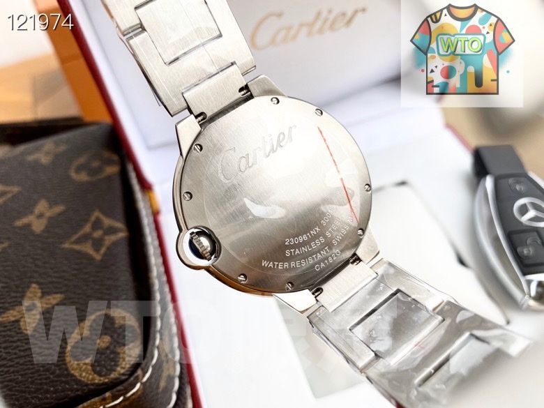  WTO通販 Cartier カルティエ ブルーバロンメンズ腕時計が登場 WTO店名をご ください WTO輸入 TKQ 38 自動巻き時計 腕時計(アナログ)