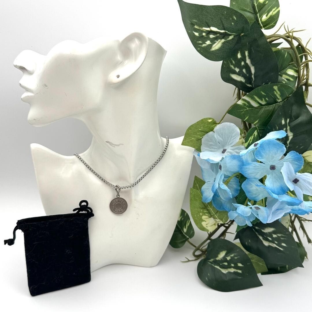 HERMES セール セリエ シルバー ネックレス ペンダントトップ チャーム