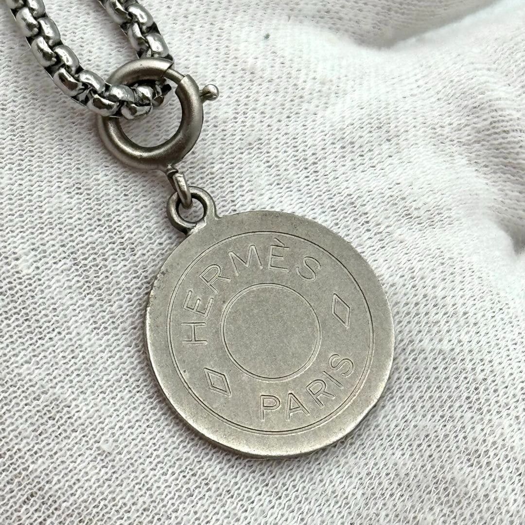 HERMES セール セリエ シルバー ネックレス ペンダントトップ チャーム