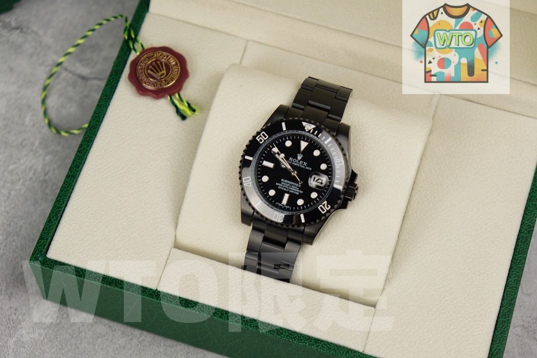 WTO通販 全黒グリーンウォーター鬼 EP 厂の超革新的な Rolexcerachrom -WTO店名をご ください-WTO輸入-AHD03