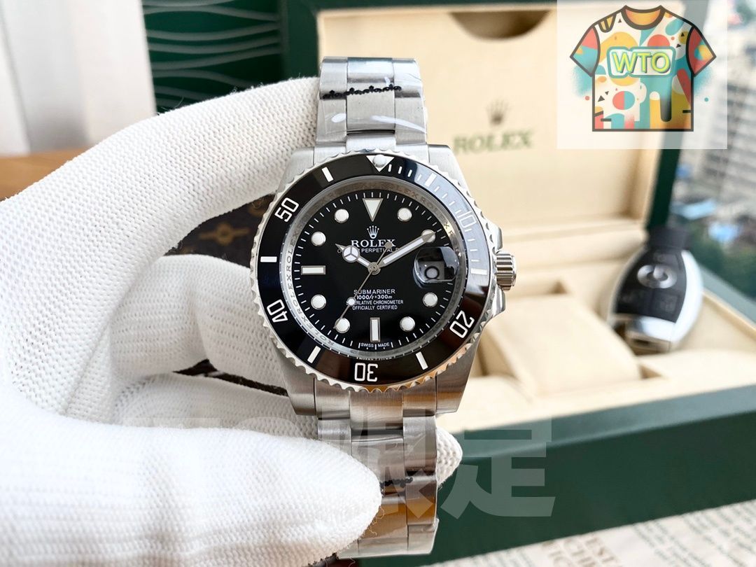 WTO通販 Rolex サブマリナー シリーズ 3 針 セラミックベゼル メンズ腕時計 WTO店名をご ください WTO輸入 APR 26