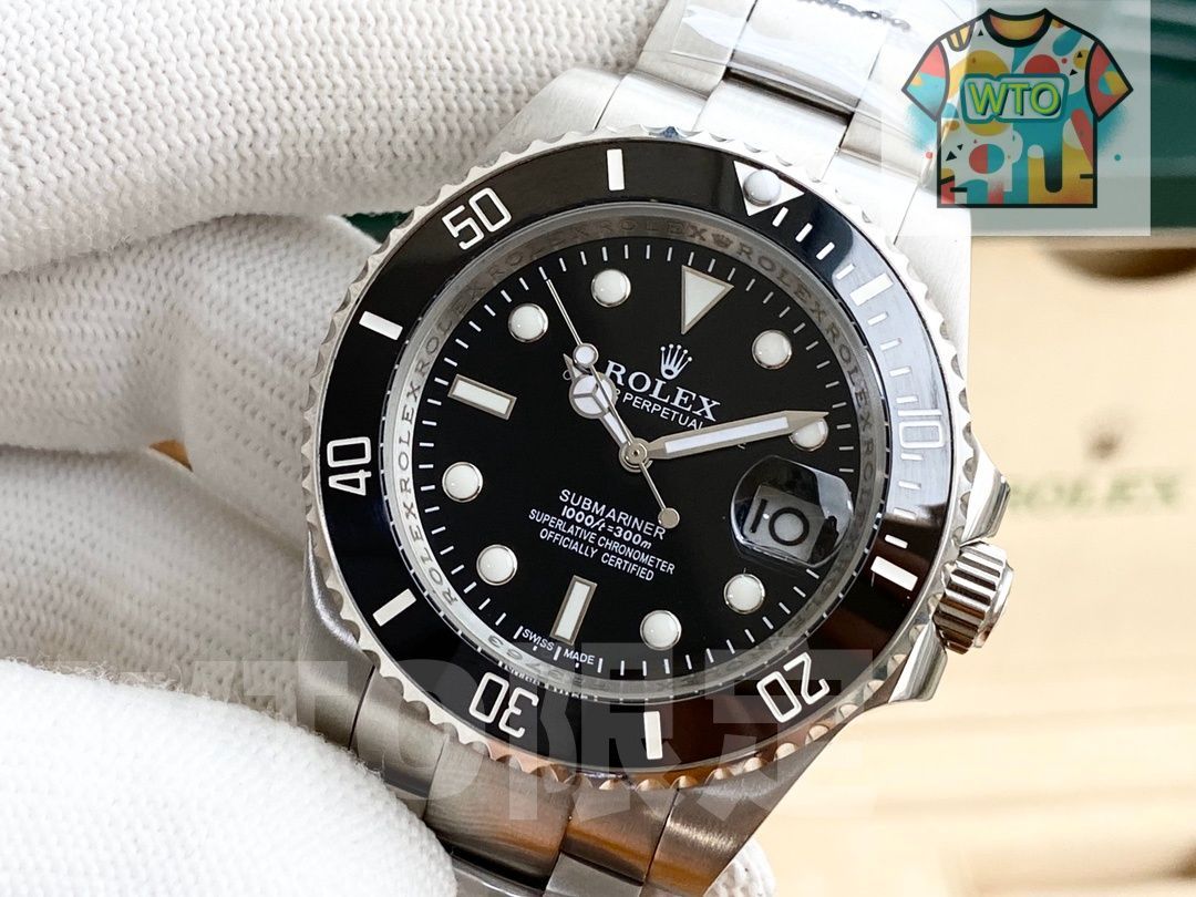  WTO通販 Rolex サブマリナー シリーズ 3 針 セラミックベゼル メンズ腕時計 WTO店名をご ください WTO輸入 APR26 男性向け 自動巻き時計 腕時計(アナログ)