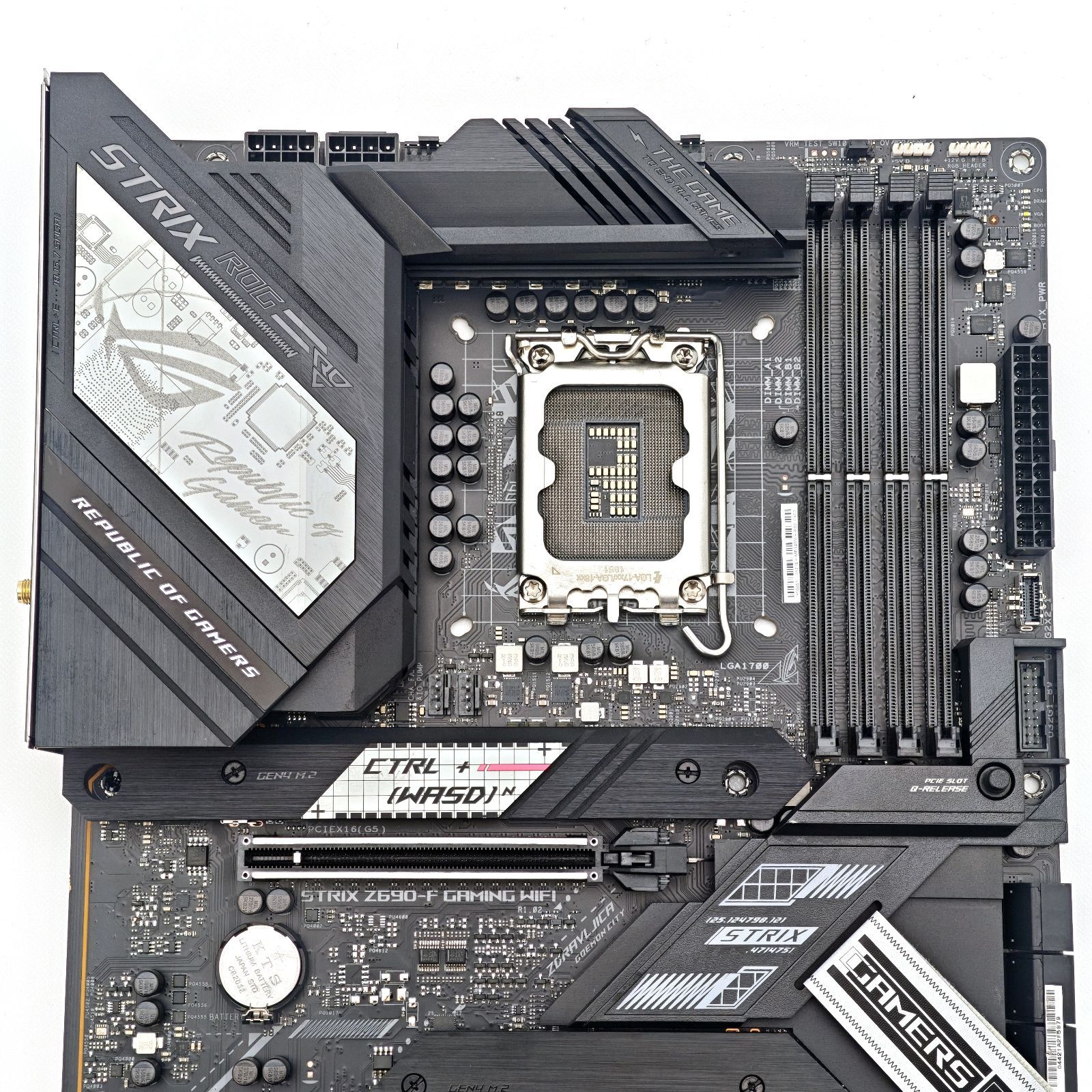 ASUS ROG STRIX Z690-F GAMING WIFI LGA1700 ATXマザーボード - メルカリ