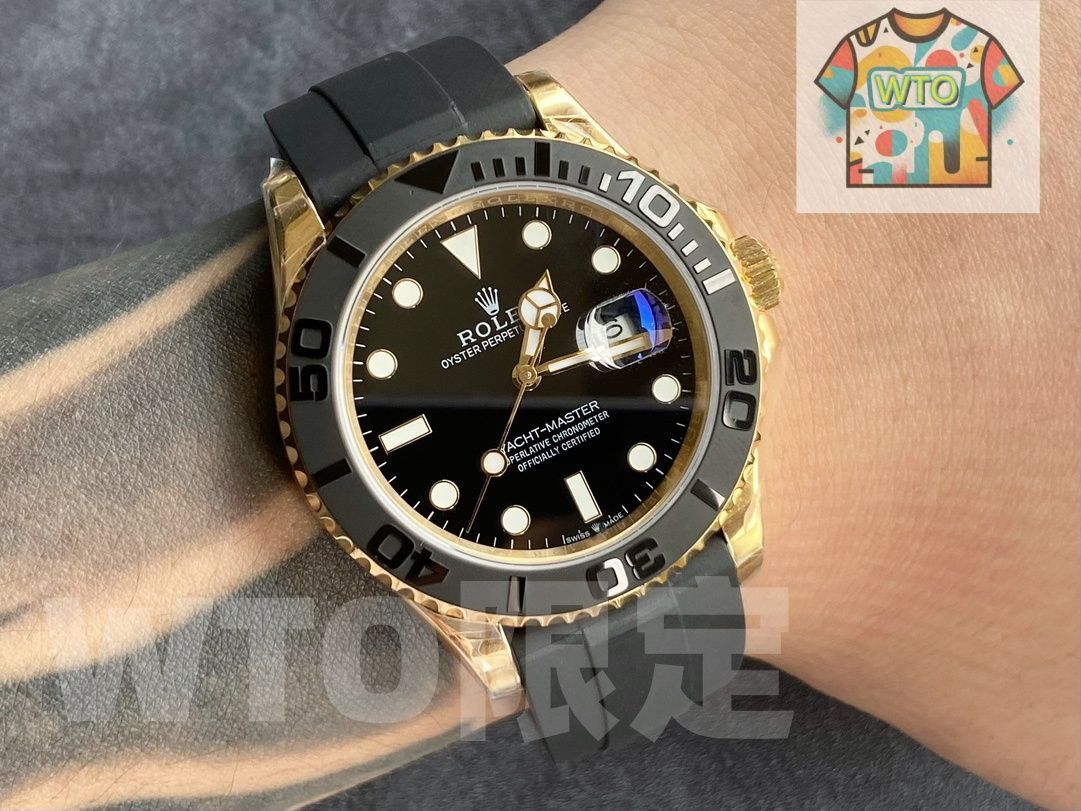 ROLEX ロレックス ヨットマスター メンズ腕時計 42mm|ホワイトダイアル×ラバーベルト|実物撮影 -WTO店名をご ください-WTO輸入-TYU44