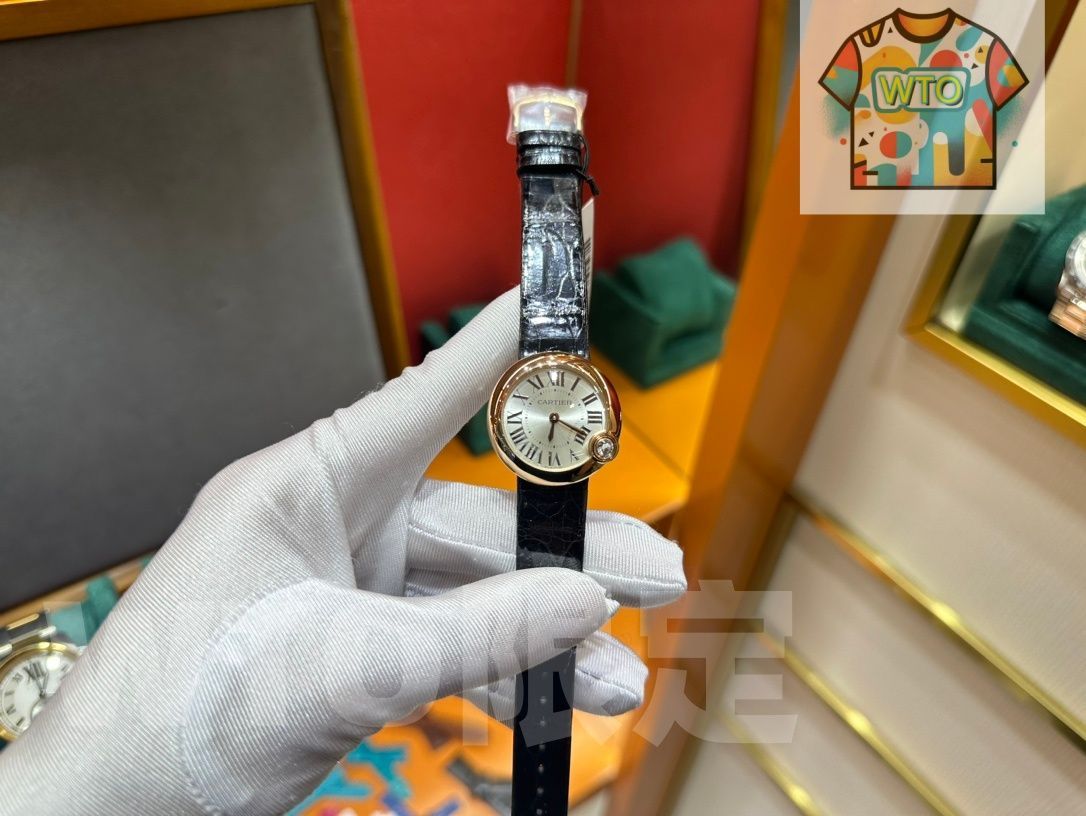 CARTIER カルティエ ディーアール レディース腕時計｜スイス製クオーツ×クロコダイルレザー｜WTO通販 -WTO店名をご ください-WTO輸入-MSP 09