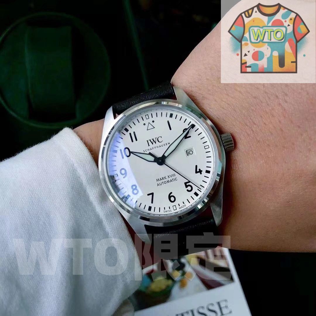 IWC アイダブリューシー パイロット マーク XVIII - 40mm チタンケース 機械式 -WTO店名をご ください-WTO輸入-QTI98