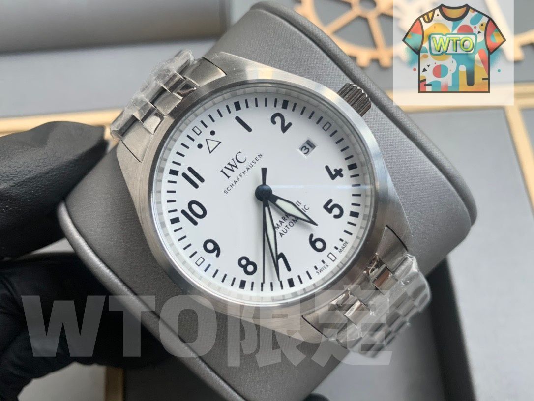 IWC パイロット マーク XVIII IWC Pilot Mark XVIII - 40mm 自動巻き機械式 ステンレスベルト -WTO店名をご ください-WTO輸入-ERT57